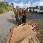 Hurricane clean up