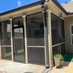 Screened in porch