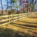 Three Board Fence