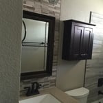 Basic restroom remodel