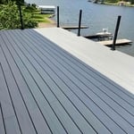 Lake deck