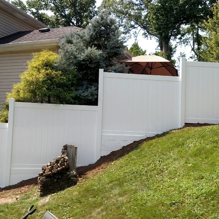 PVC Privacy Fencing