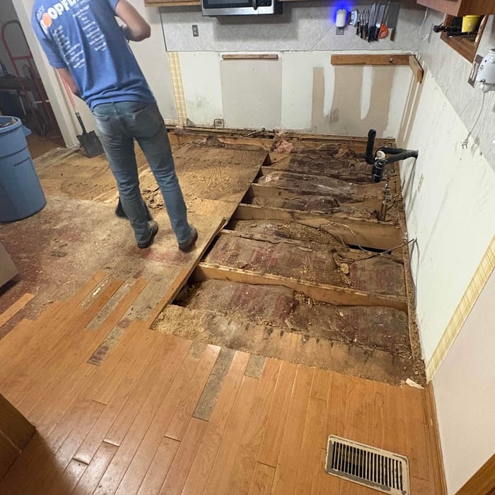 Flooring repair