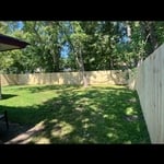 Install privacy fence