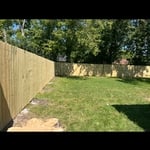 Install privacy fence