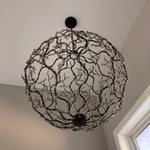 Chandelier installation