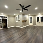 Floors, molding & paint