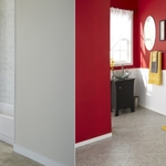 Bathtub before and after