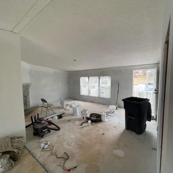 Mobile trailer remodel