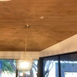 Interior ceiling stain
