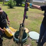 Replacement of spray pump