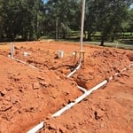 Slab plumbing