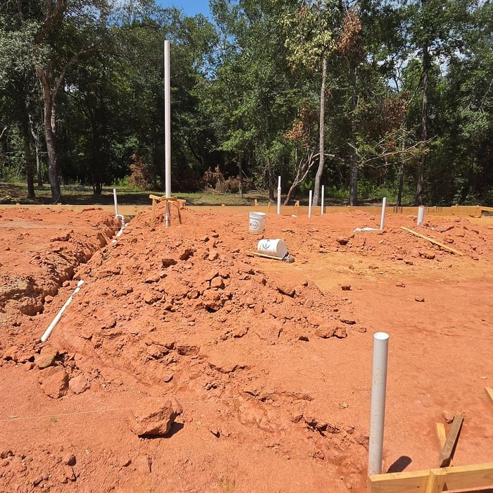 Slab plumbing