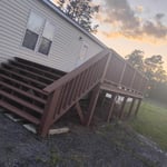 Deck re finished