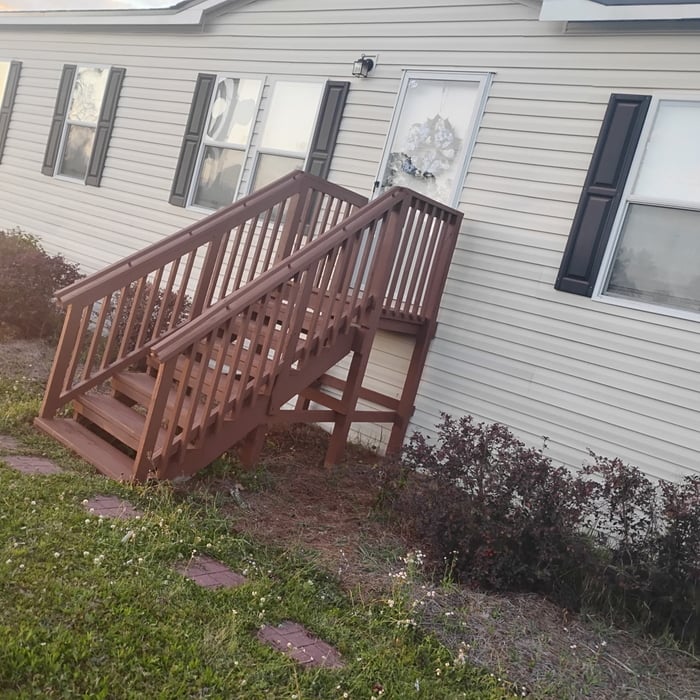 Deck re finished