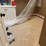Laundry before