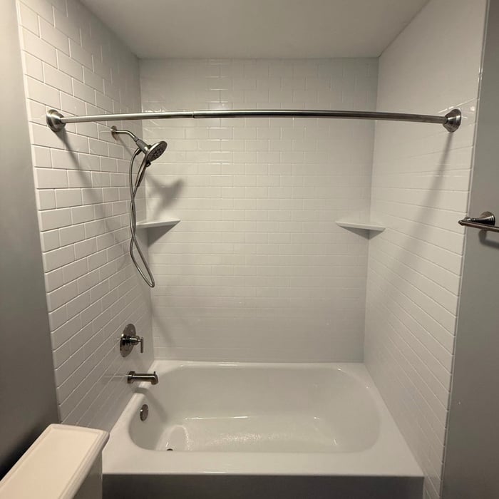 White Subway Tub
