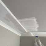 Ceiling damage by water