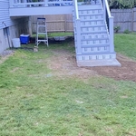 Trex deck construction completed