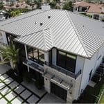 Dark Grey Metal Roof