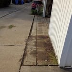 New concrete installation