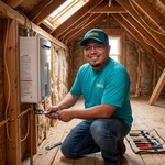 Tankless in Attic