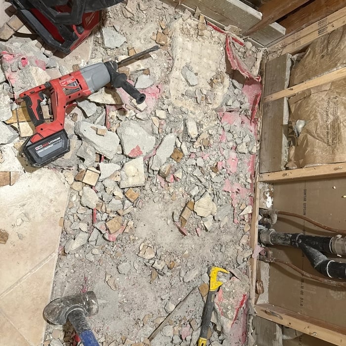 Bathroom Demolition