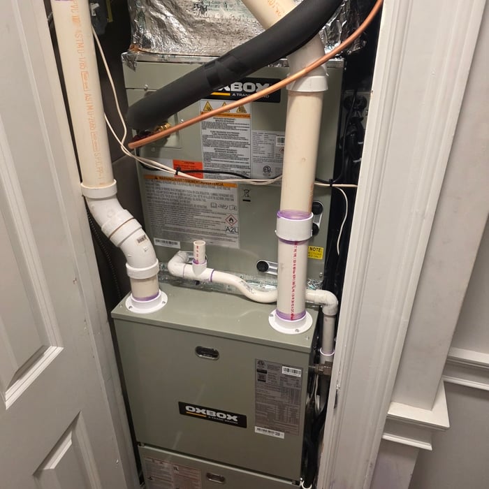 Furnace installation