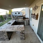 Outdoor kitchen