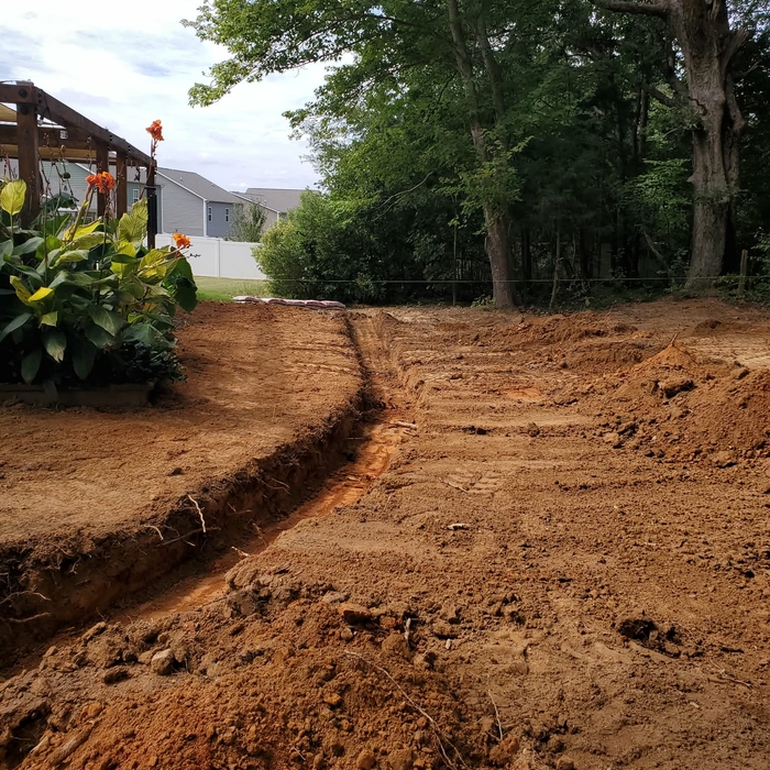 Drainage excavation