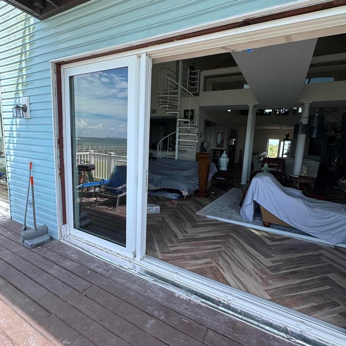Trim for patio doors