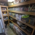 Closet shelving