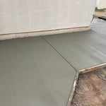 Concrete walkway