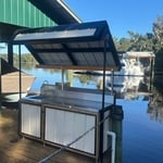 Dock sink and roof