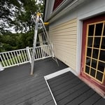 Deck on a roof