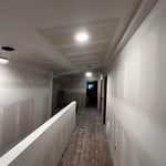 Attic drywall