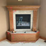 Fireplace transformation