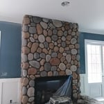 stone chimney