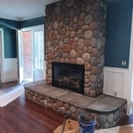 stone chimney