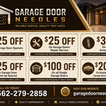 Garage Door Needles