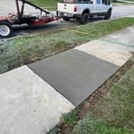 Sidewalk install