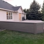 Rocky Harbor with Bench