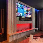 Custom media wall