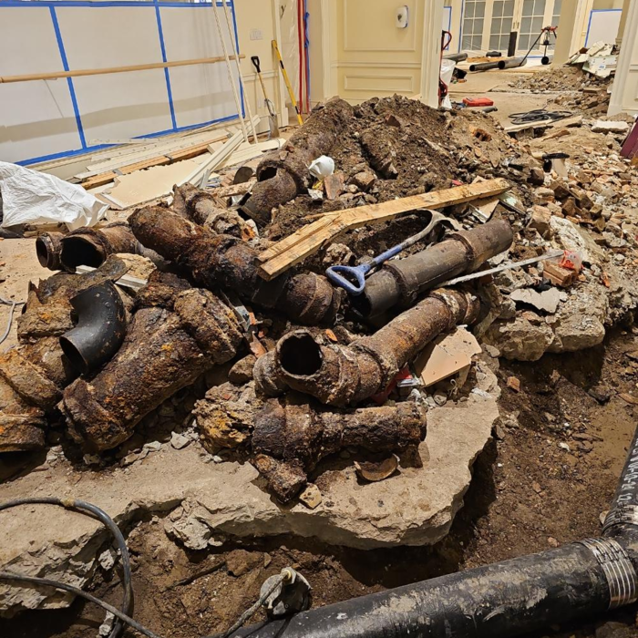Sink repair