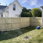 Wood Pickett Fence