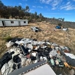 Brought in dump