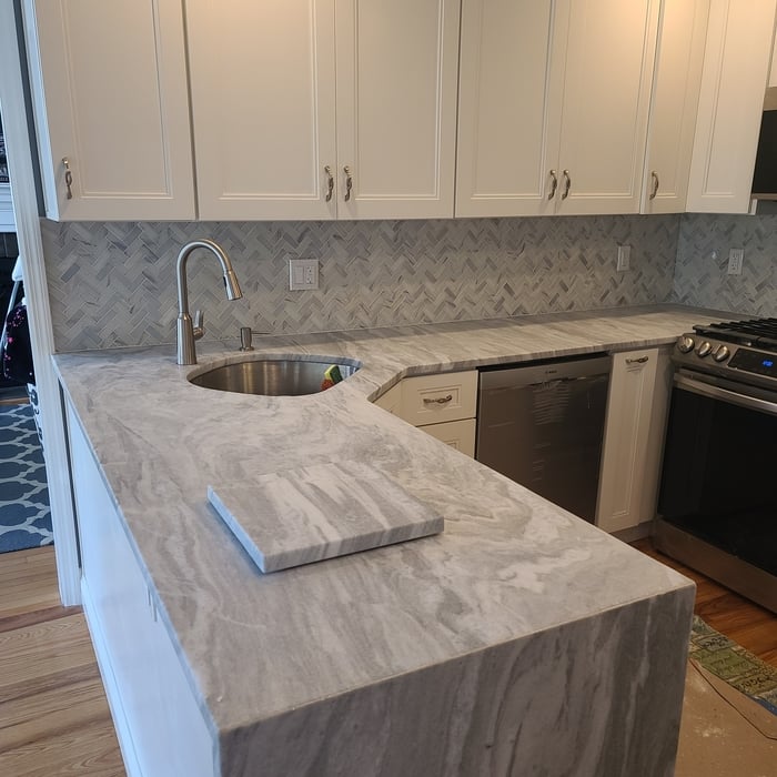 Kitchen remodel Brick