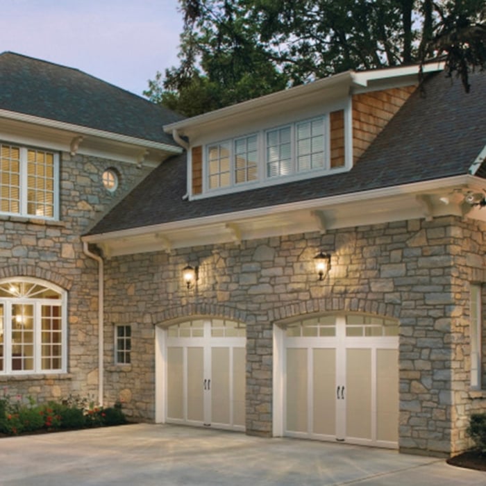 Twin Carriage Doors