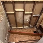 Change shower tub