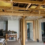 Framing, beam, insulation, electrical.